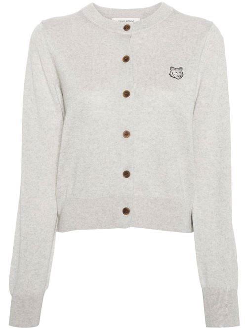 Cardigan 'Bold Fox Head' Maison Kitsuné | MW00508KT1036H120